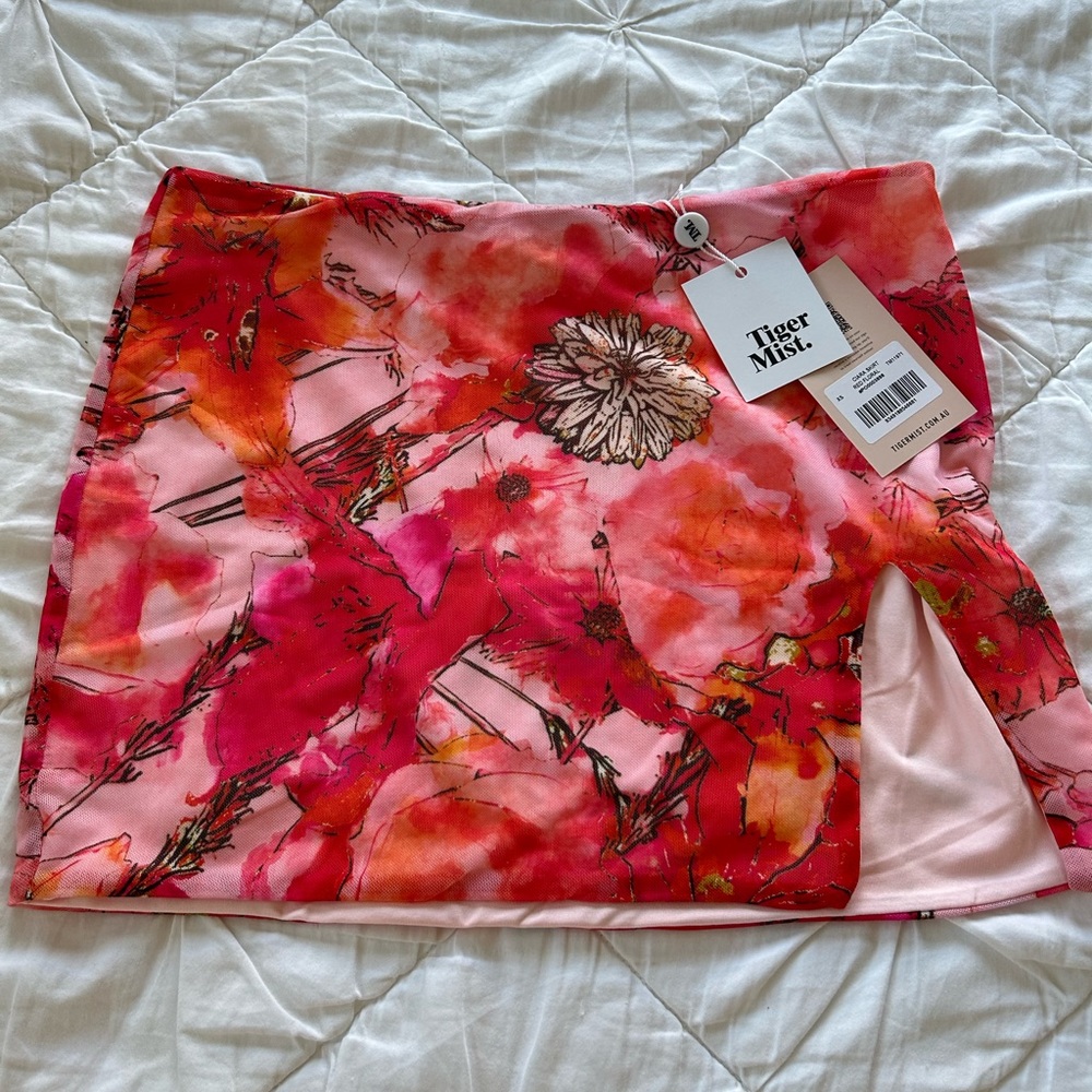Brand new Tiger Mist mini skirt